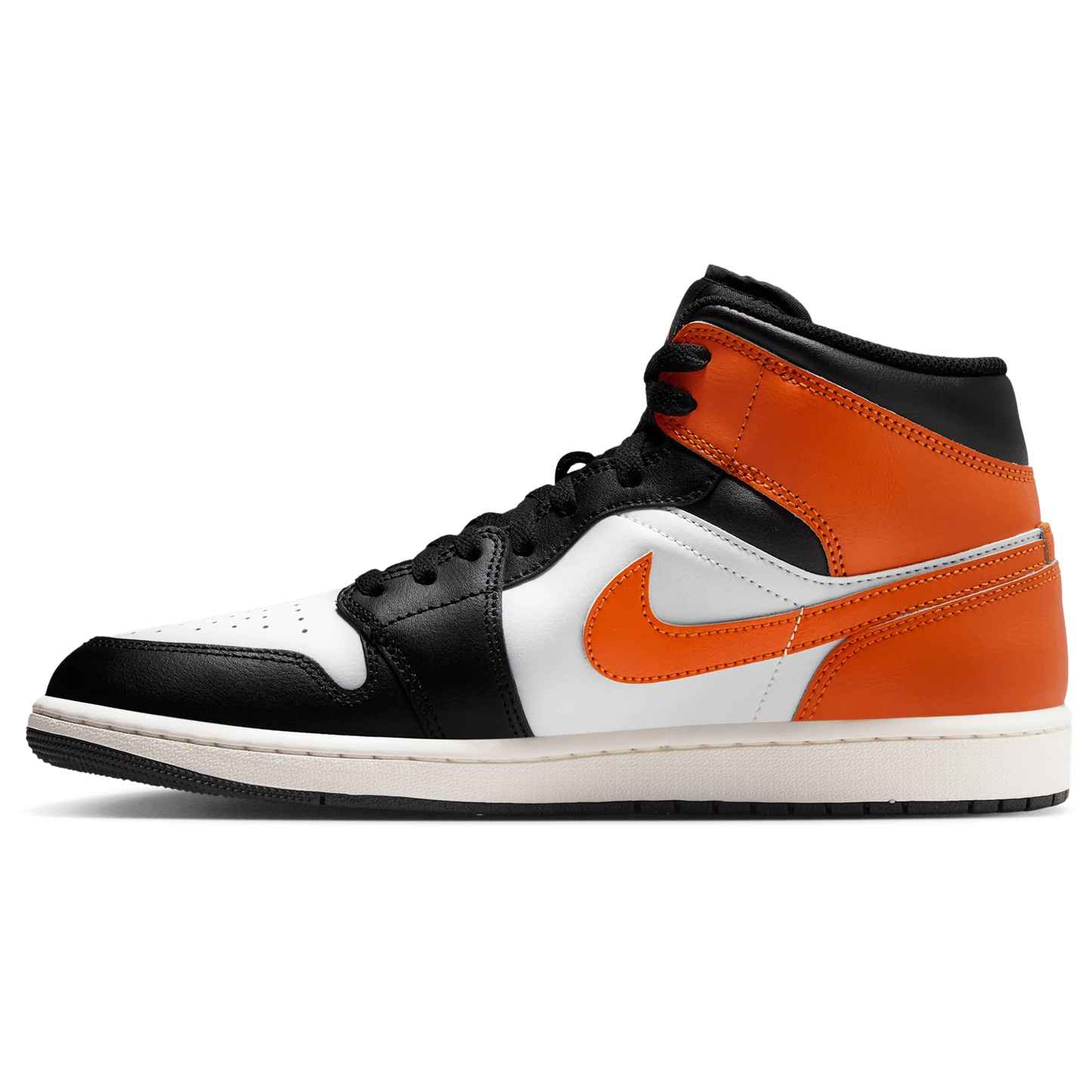 Jordan 1 Retro Mid ‘Black Toe Starfish’