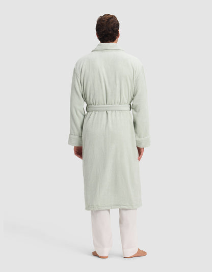 Cozy Earth Ribbed Terry Bath Robe