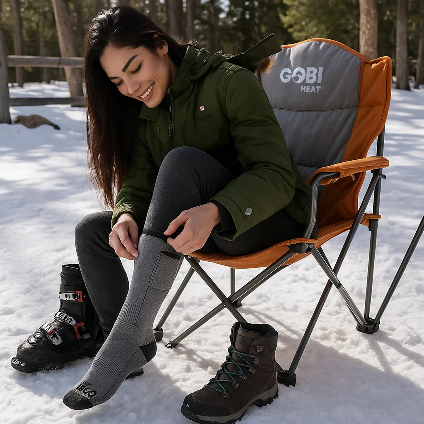 Gobi Heat Roam Heated Socks – Unisex Rechargeable Heated Socks with Remote Control - Mann