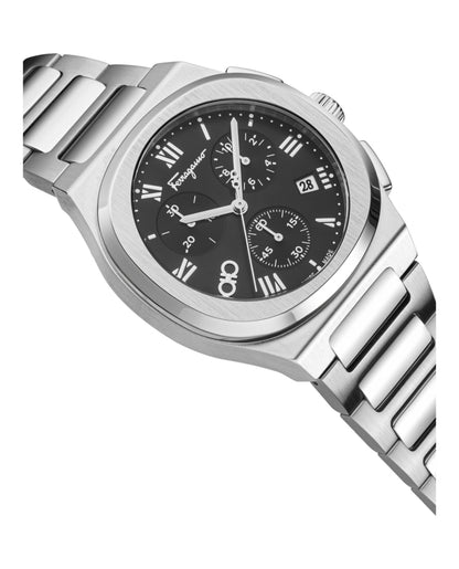 Ferragamo  Elliptical Chronograph Watch