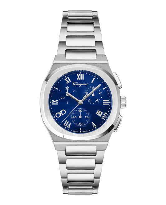 Ferragamo  Elliptical Chronograph Watch