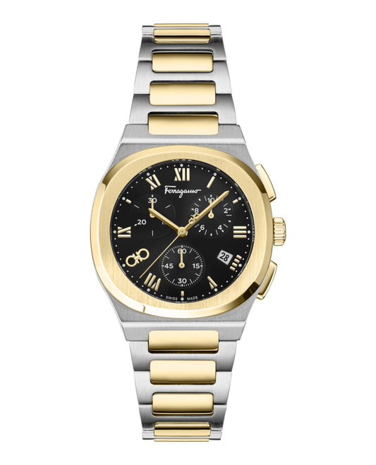 Ferragamo  Elliptical Chronograph Watch