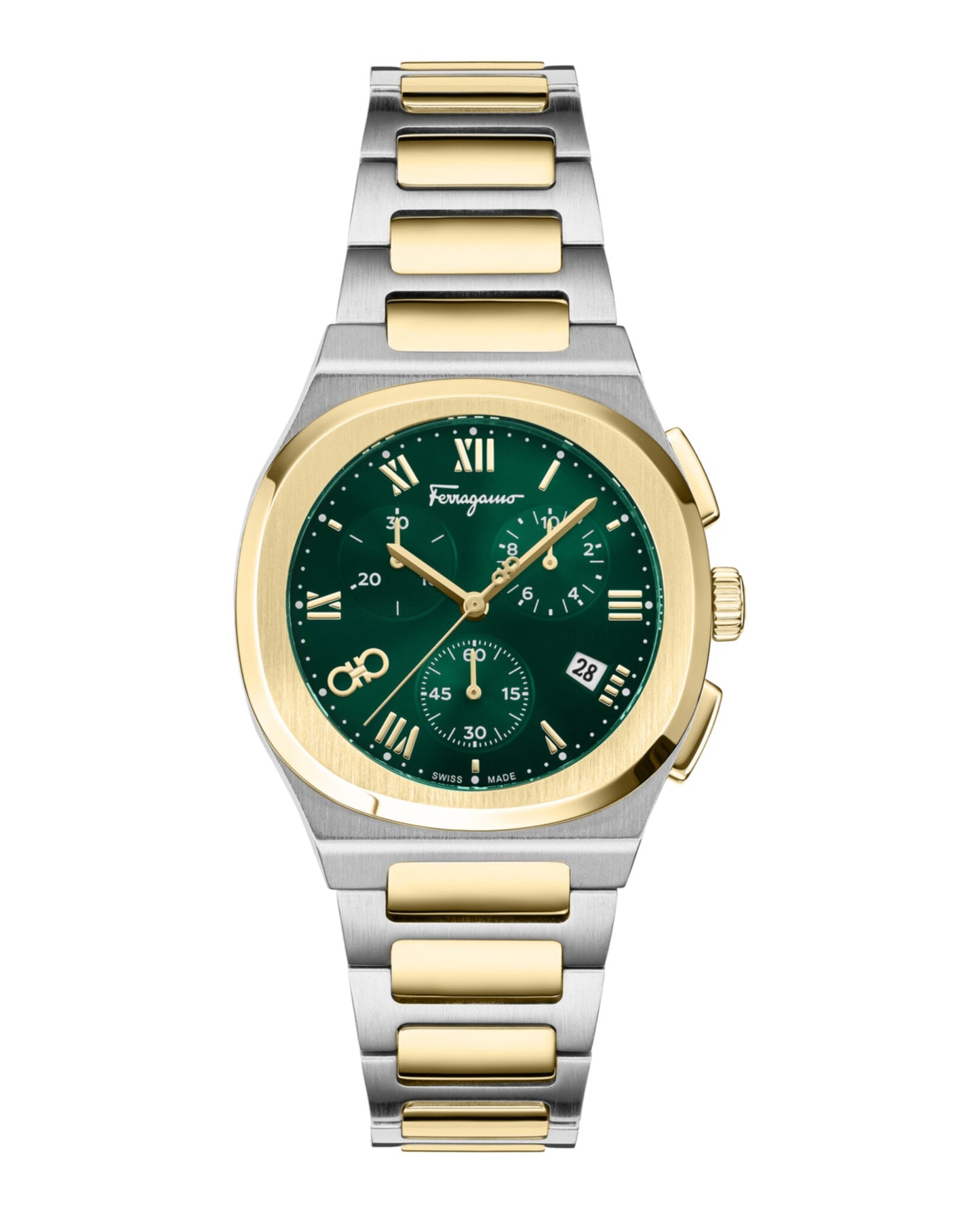 Ferragamo  Elliptical Chronograph Watch