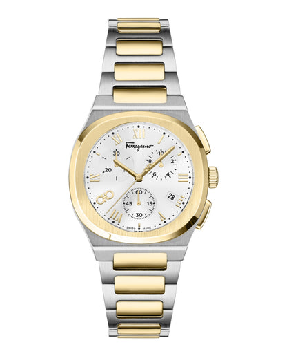 Ferragamo  Elliptical Chronograph Watch