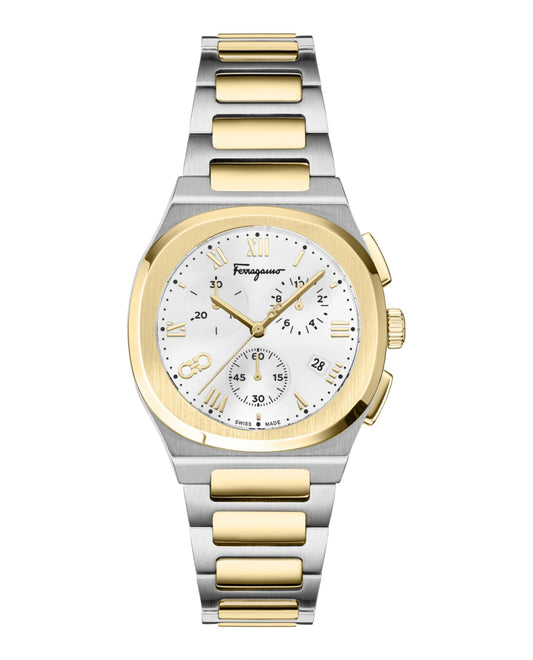 Ferragamo  Elliptical Chronograph Watch
