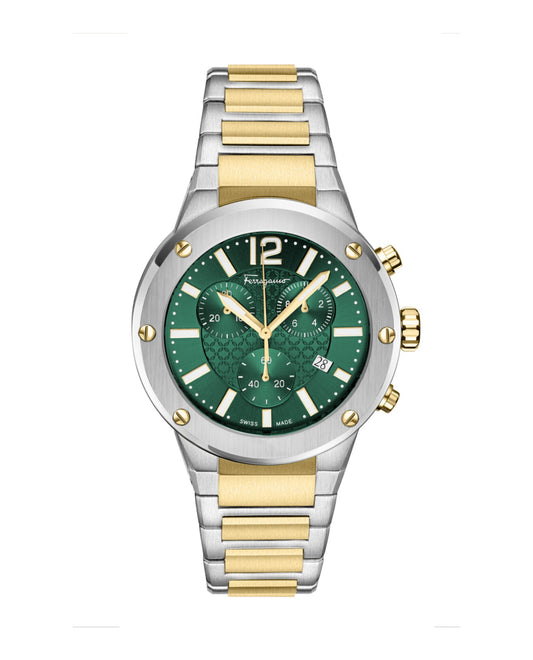 Ferragamo F-80 Chrono Bracelet Watch