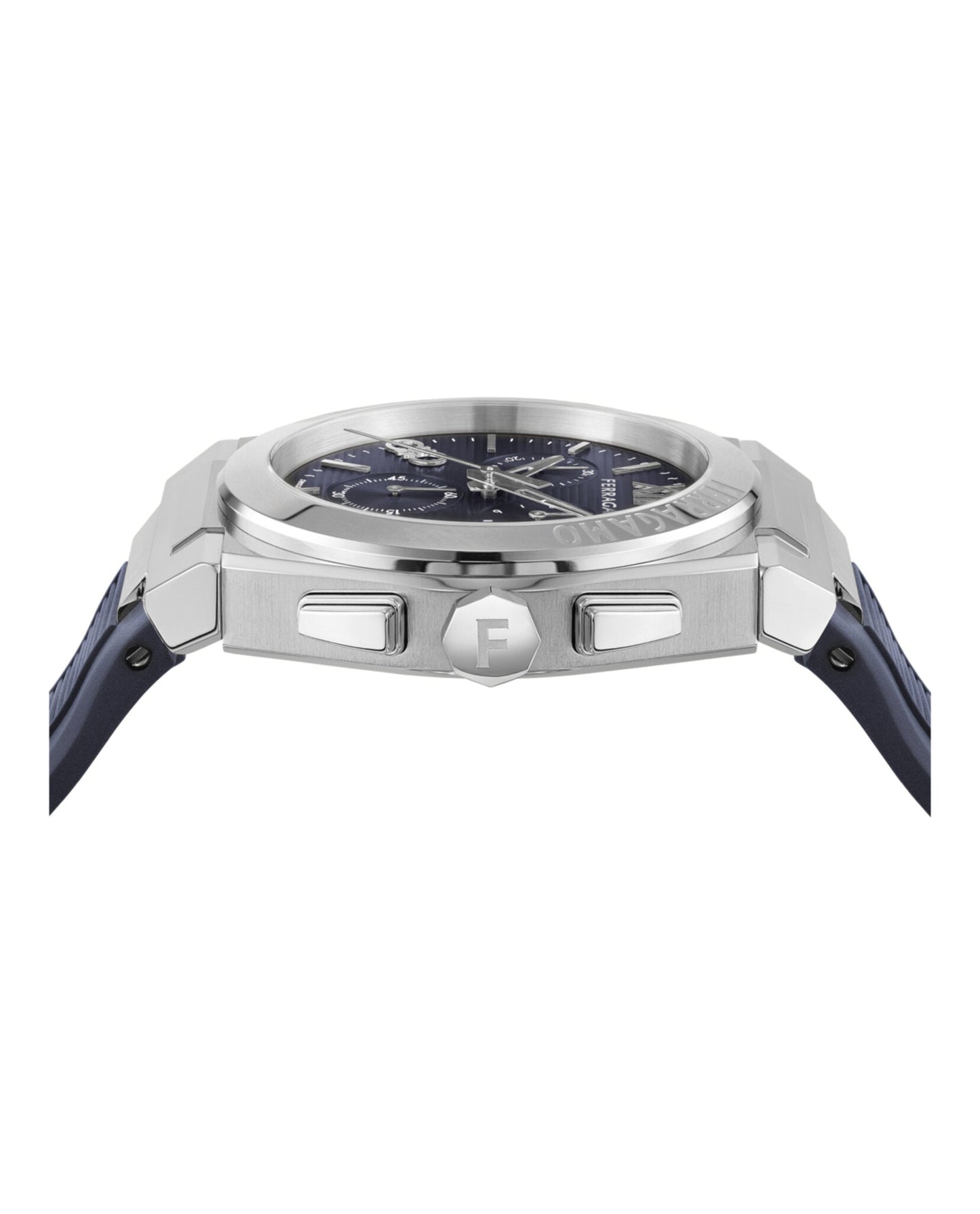 Ferragamo Vega Chrono Silicone Watch