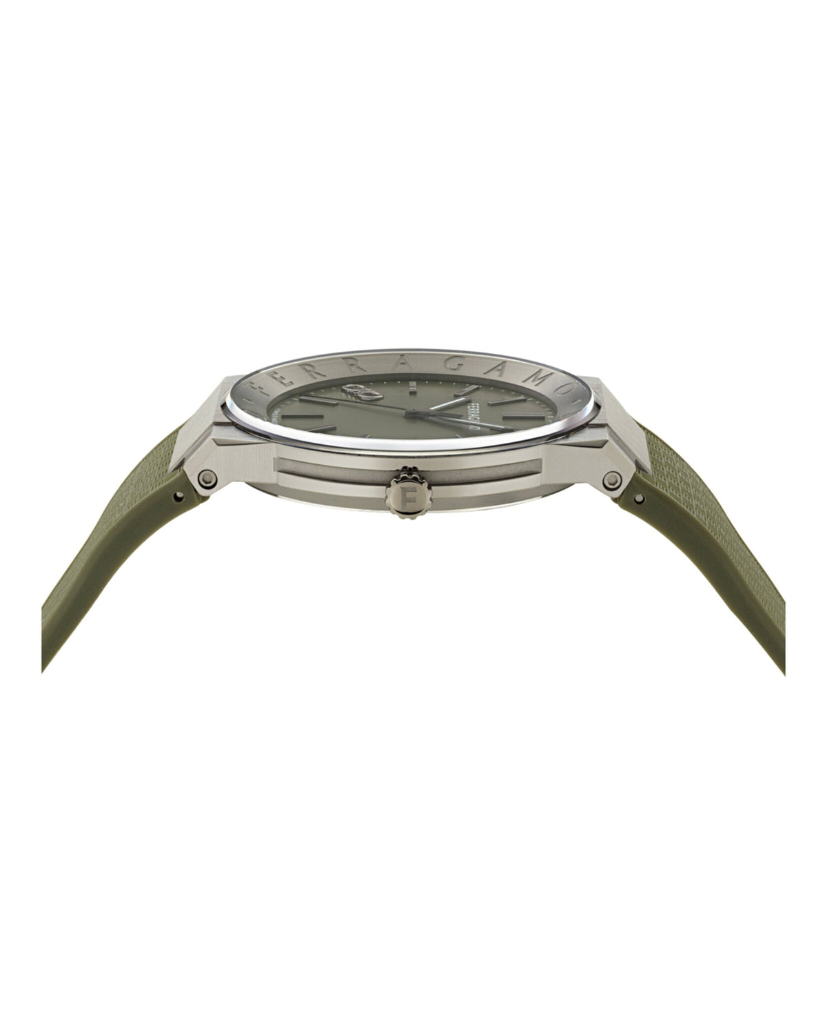 Ferragamo  Sapphire Logo Recycled PU Watch