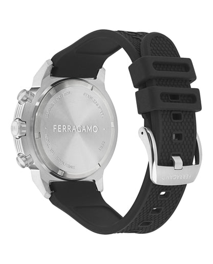 Ferragamo  Sport Chrono Silicone Watch