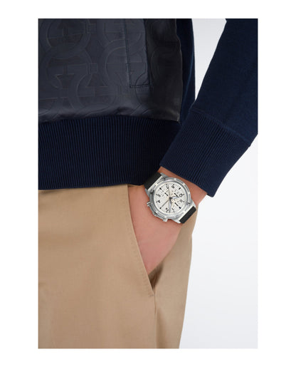 Ferragamo  Sport Chrono Silicone Watch