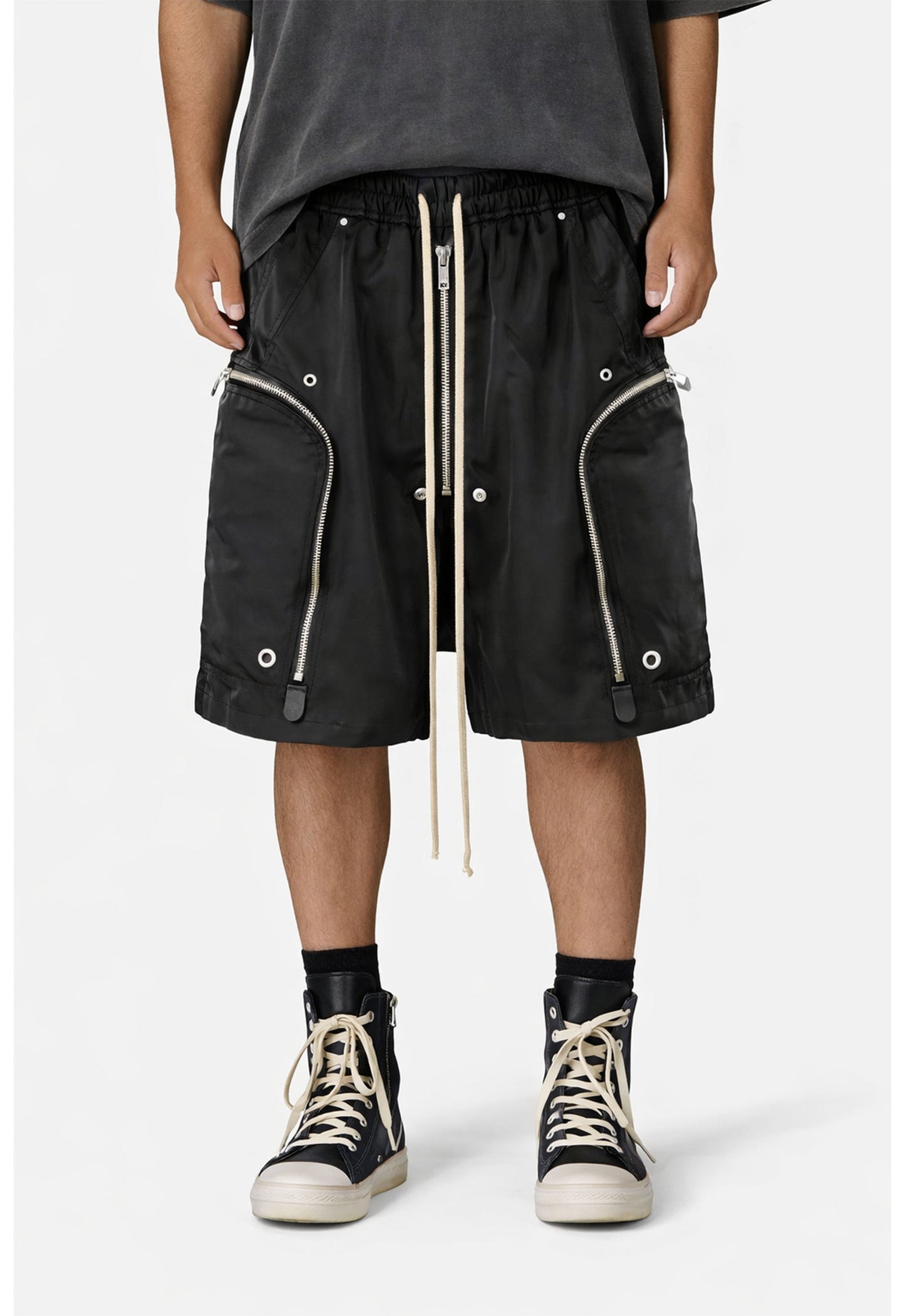UNDEVELOPED Rapture Zip Shorts