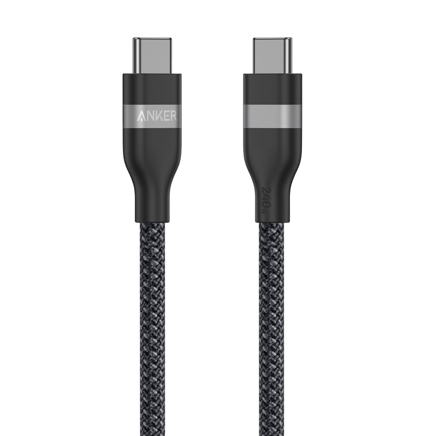 Anker USB-C to USB-C Cable (3 ft / 6 ft, 240W, Upcycled-Braided) - Mann