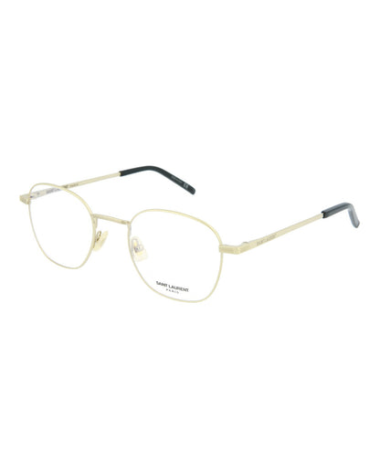 Saint Laurent Square-Frame Optical Frames 'Gold'