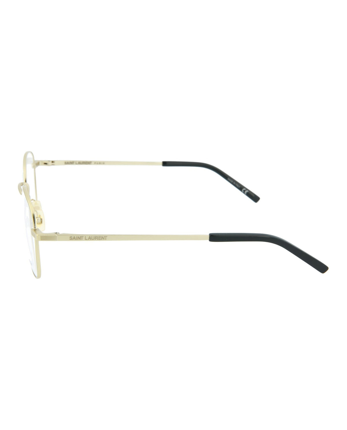 Saint Laurent Square-Frame Optical Frames 'Gold'