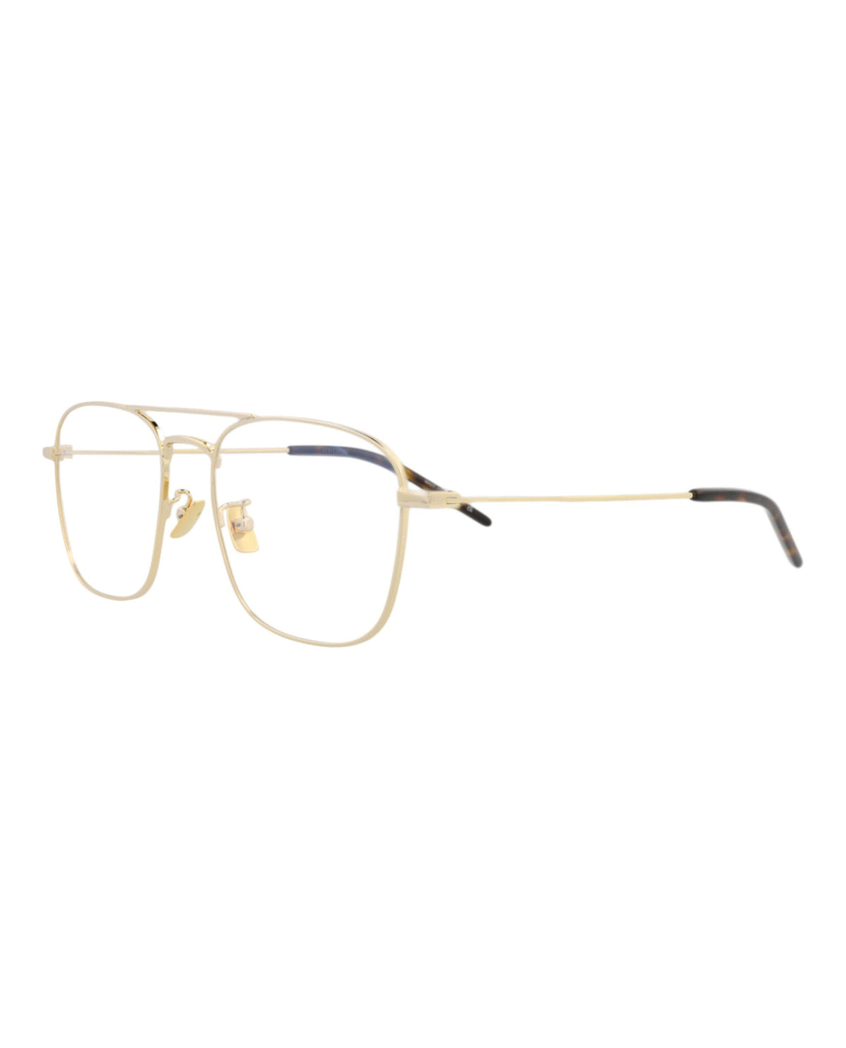 Saint Laurent Aviator-Frame Metal Optical Frames 'Gold'