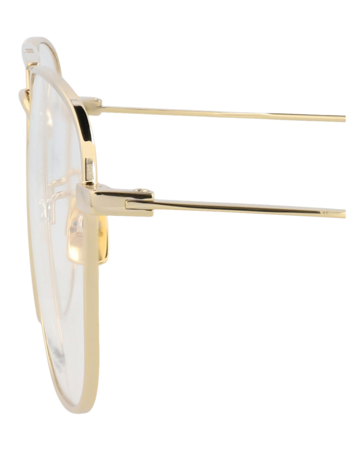 Saint Laurent Aviator-Frame Metal Optical Frames 'Gold'