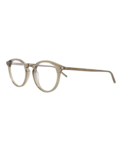 Saint Laurent Round-Frame Acetate Optical Frames 'Brown'