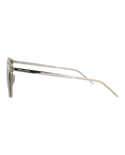 Saint Laurent Square-Frame Acetate Sunglasses 'Brown'