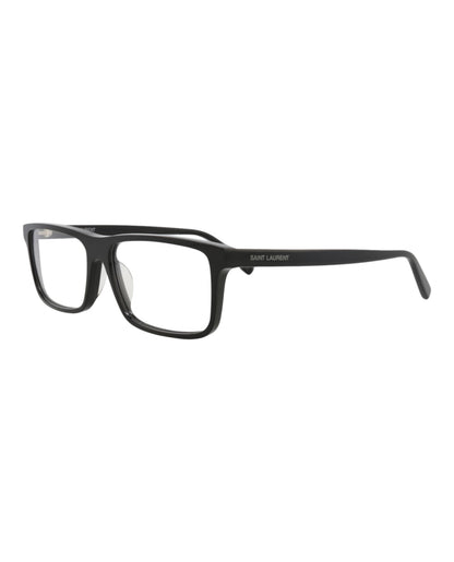 Saint Laurent Square-Frame Acetate Optical Frames 'Black'
