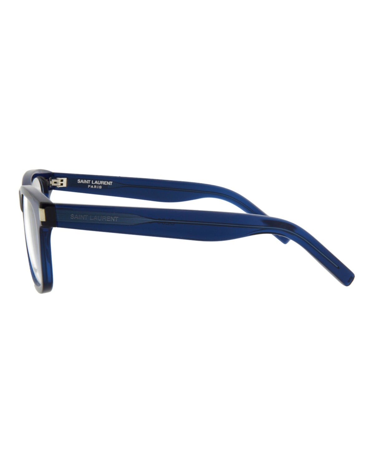 Saint Laurent Square-Frame Acetate Optical Frames 'Blue'