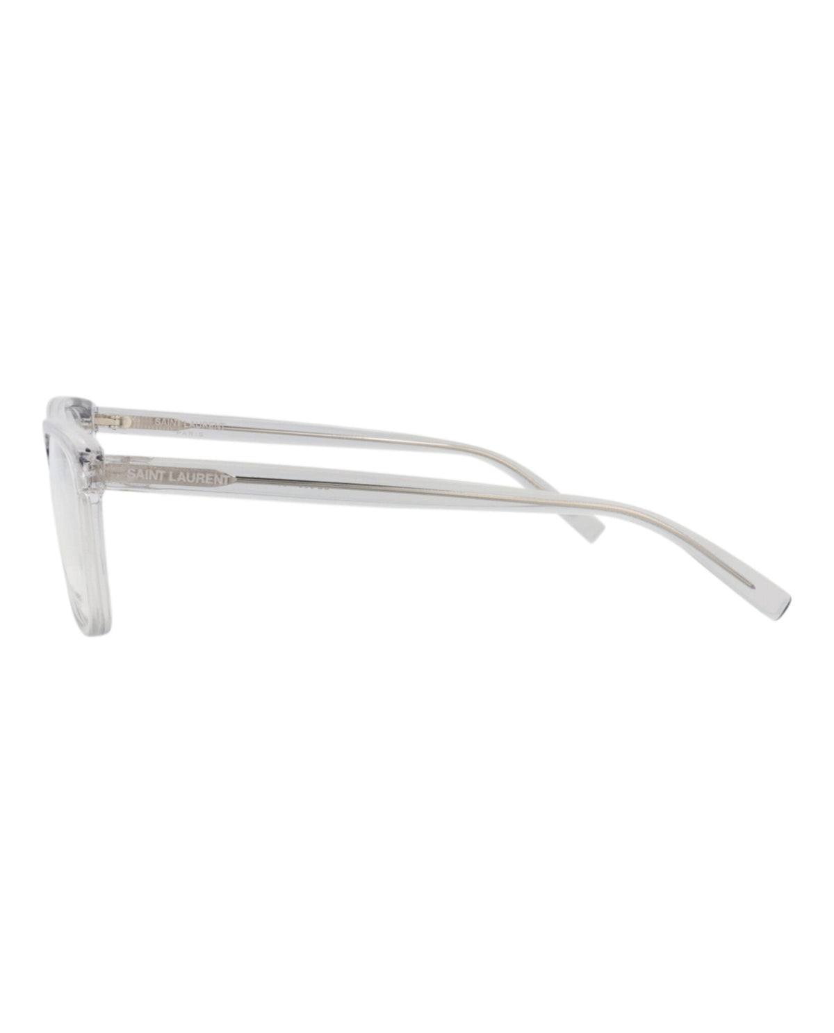 Saint Laurent Square-Frame Acetate Optical Frames 'Grey'