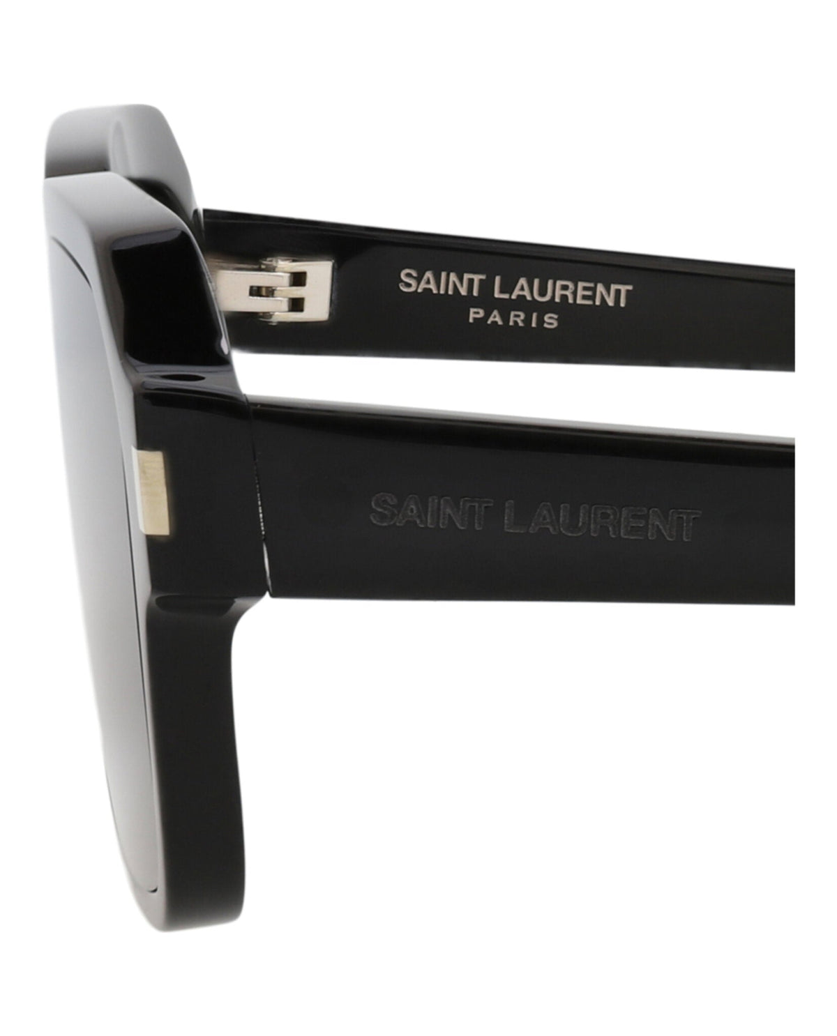 Saint Laurent Square-Frame Recycled Acetate Sunglasses 'Black'