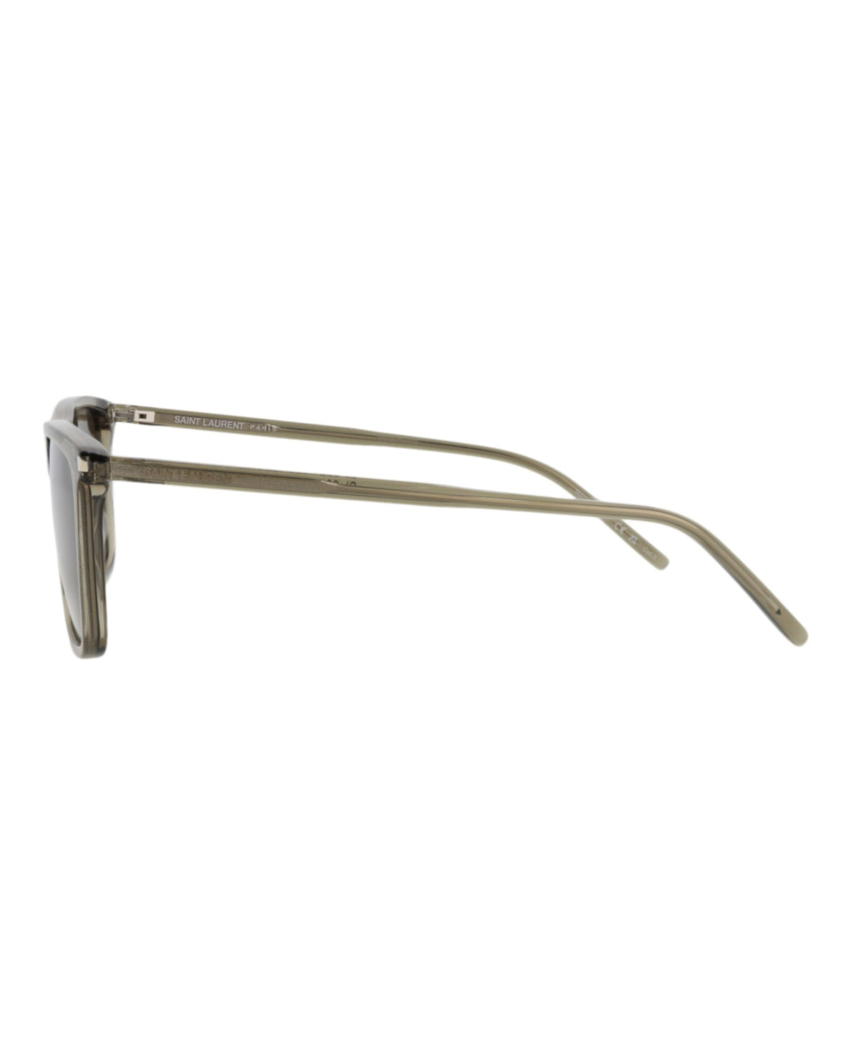 Saint Laurent Square-Frame Recycled Acetate Sunglasses 'Brown'