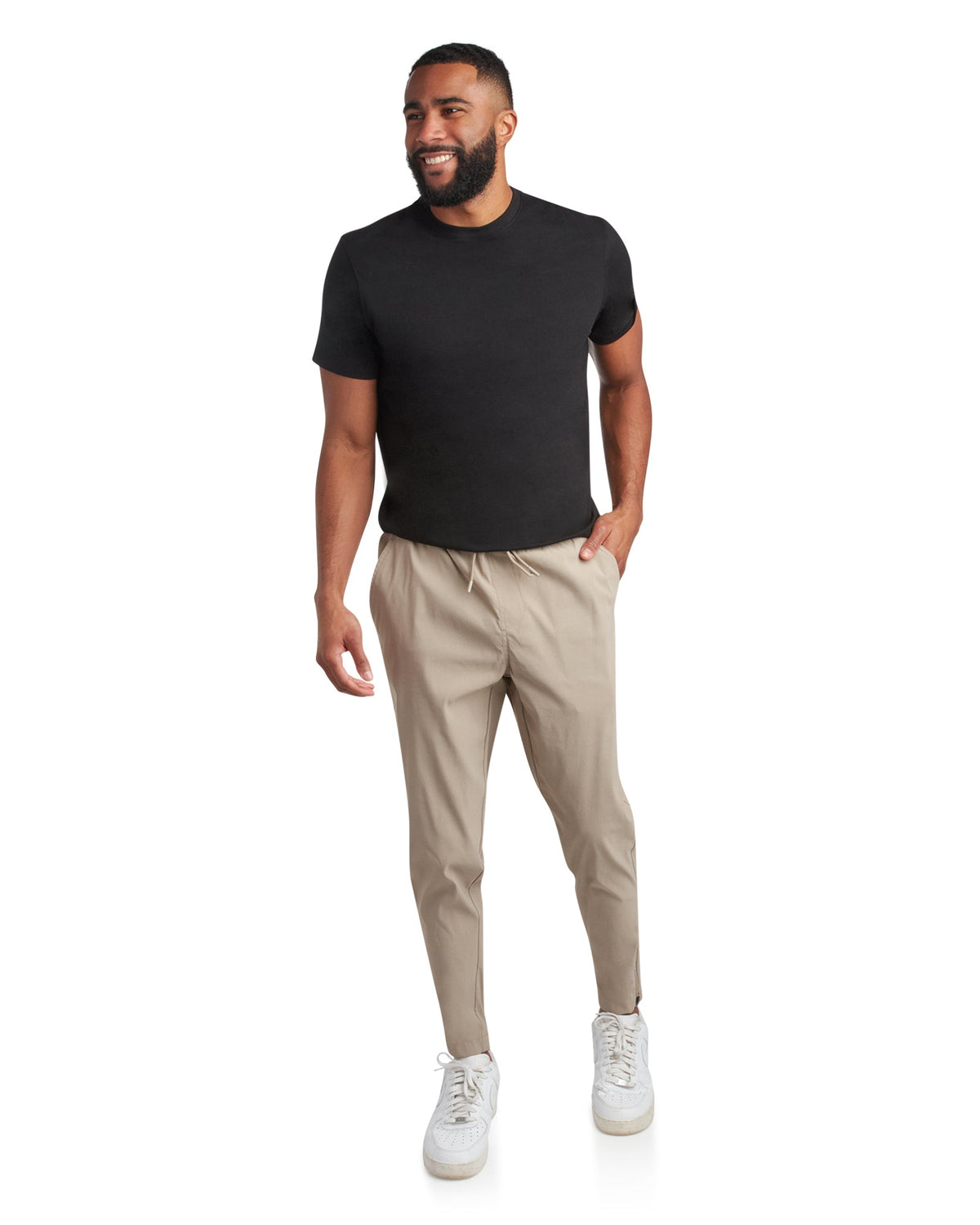 Size S Spyder Track Pant - Gravel