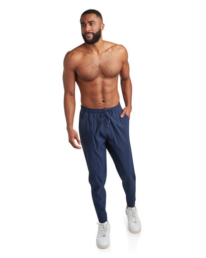 Size L Spyder Track Pant - Navy