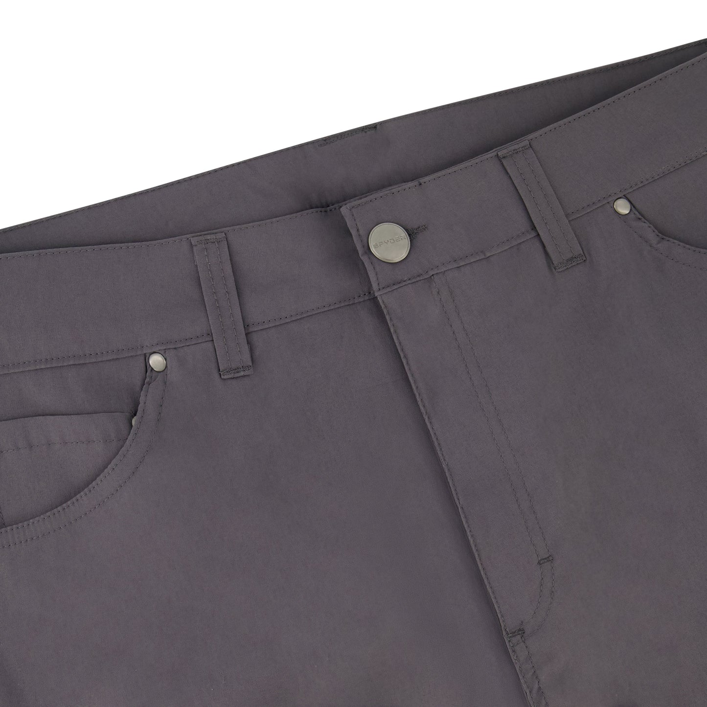 Size 34x32 Spyder Fleece Lined Five Pocket Pants - Gunmetal