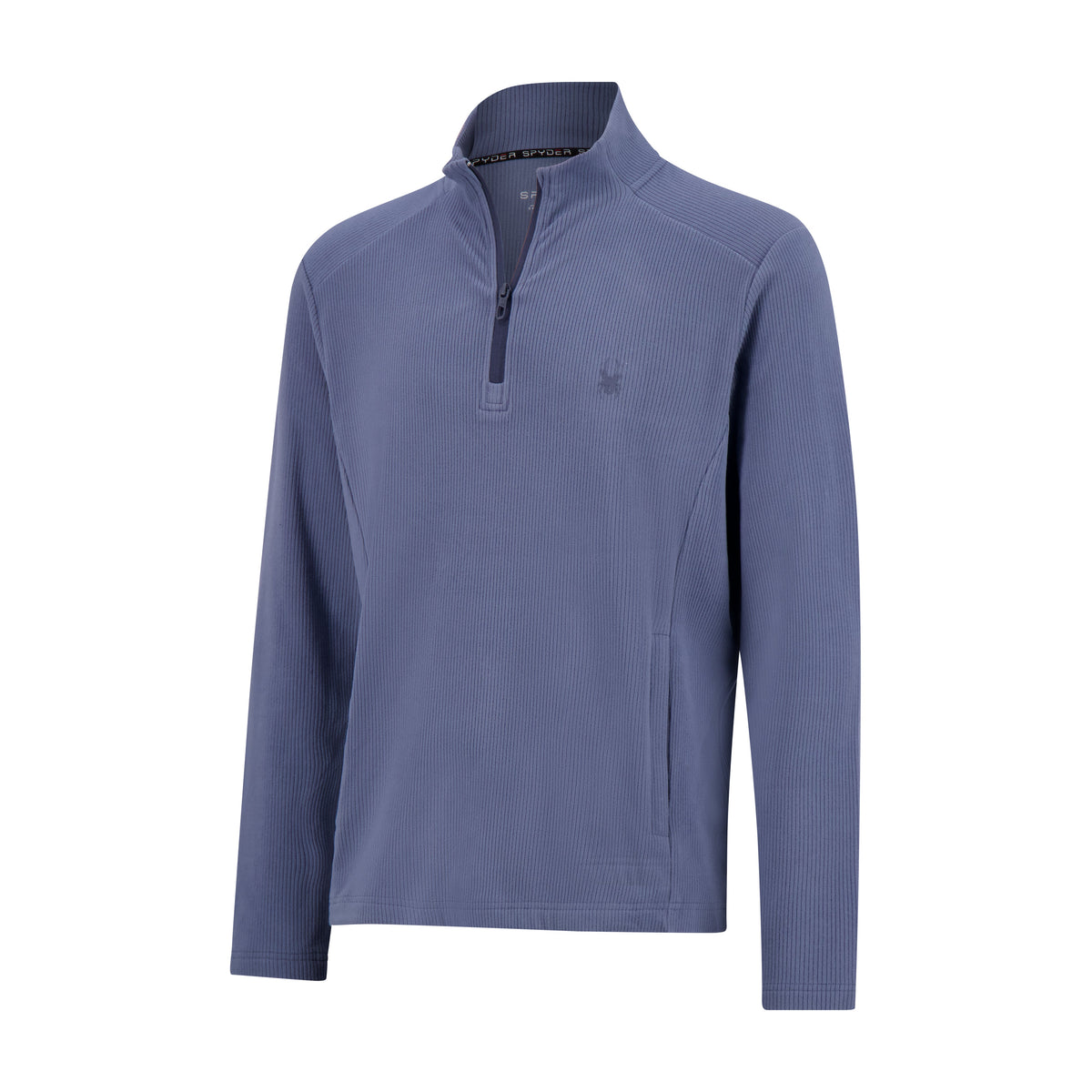 Spyder Corduroy Quarter Zip - Midnight Blue