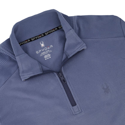 Spyder Corduroy Quarter Zip - Midnight Blue