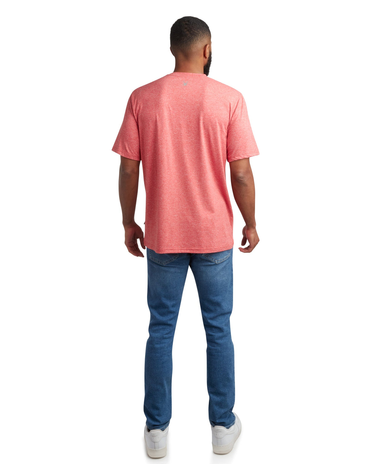 Size S Spyder Short Sleeve Wordmark Tee - Spyder Red