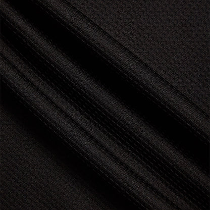 Size L Spyder Long Sleeve Thermal Henley - Black