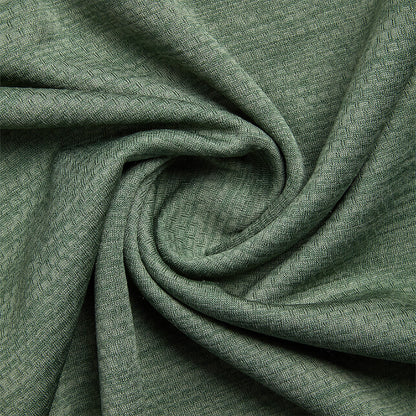 Size M Spyder Knit Half Zip - Spruce Green