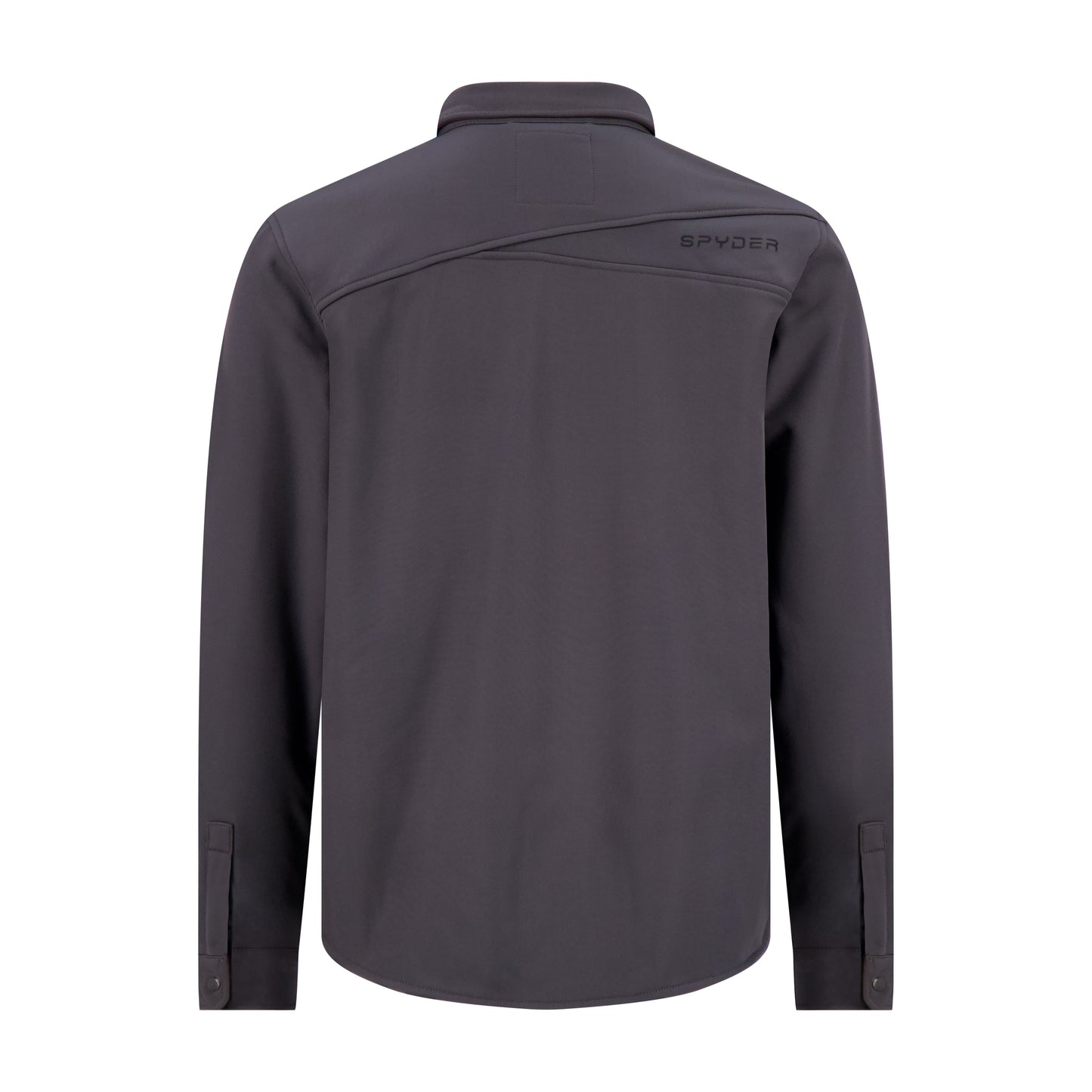 Size M Spyder Bonded Shirt Jacket - Gunmetal