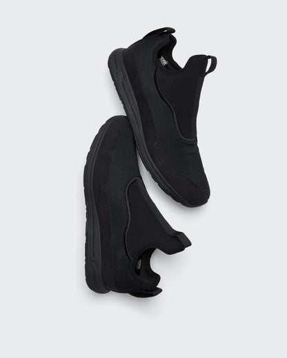 Size 8M YORK Athletics Henry Runner / Mesh / BlacktopThe Gail Recovery Trainer / Knit / Triple Black