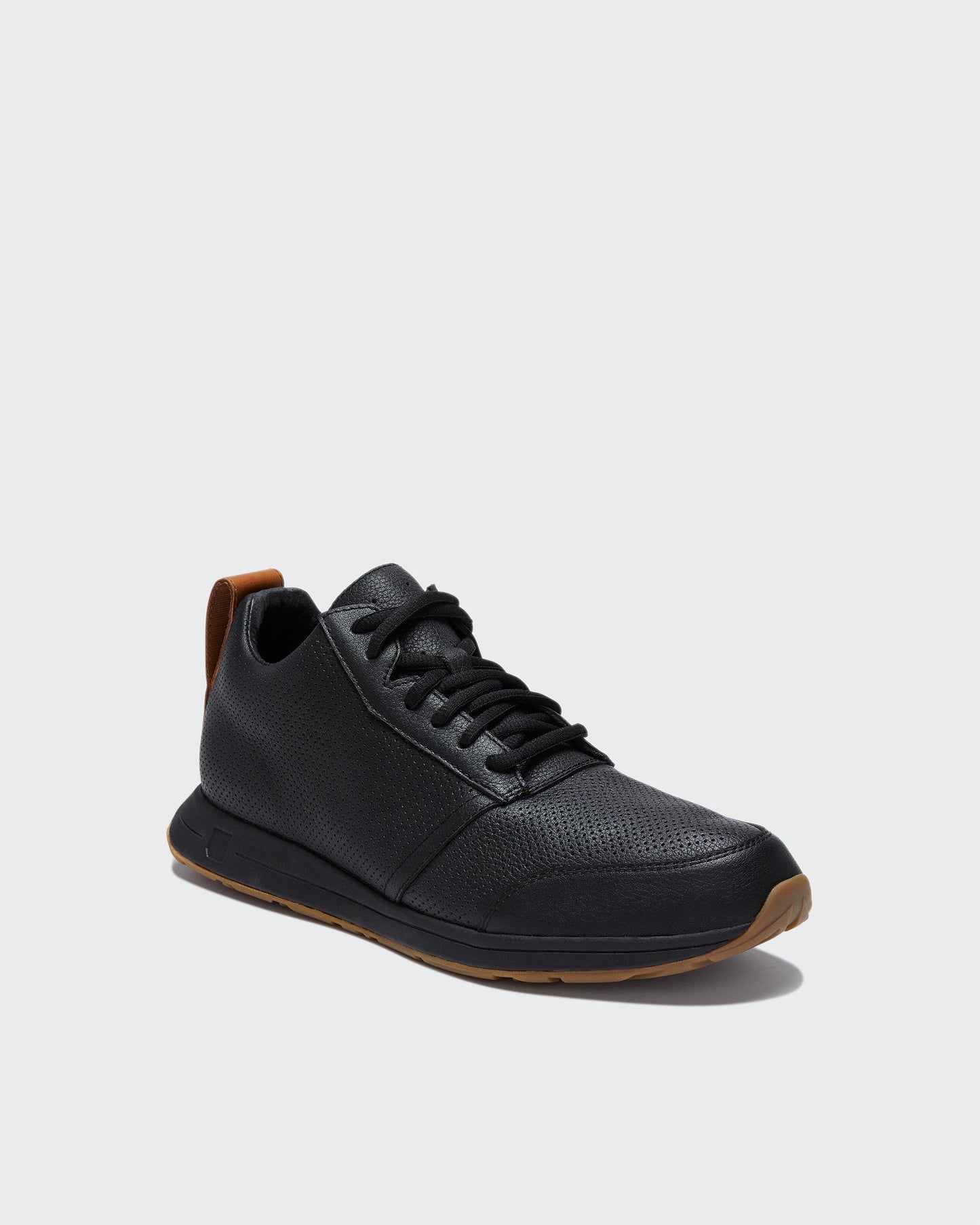 YORK Athletics The Henry Mid Trainer / Leather / Black