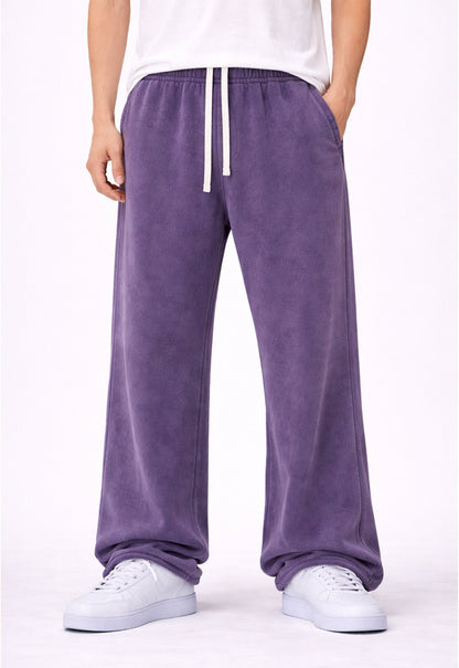 UNDEVELOPED Plum Over-Dye Sweatpants