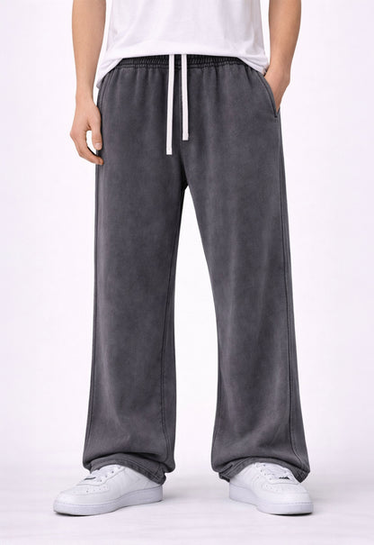UNDEVELOPED Charcoal Over-Dye Sweatpants