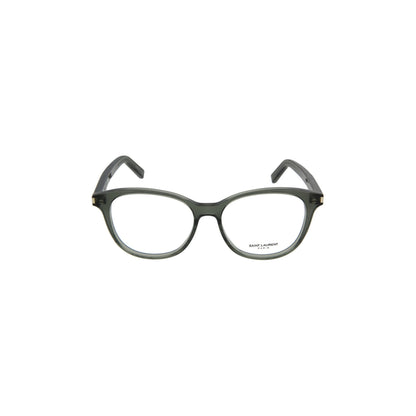 Saint Laurent Round Acetate Optical Glasses 'Green'