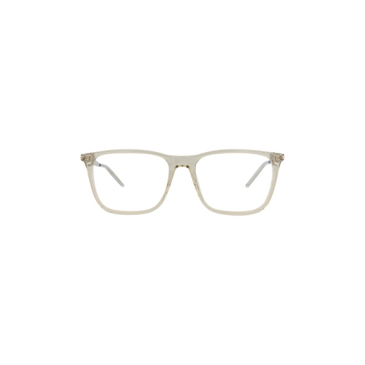 Saint Laurent Square-Frame Acetate Optical Frames 'Brown'