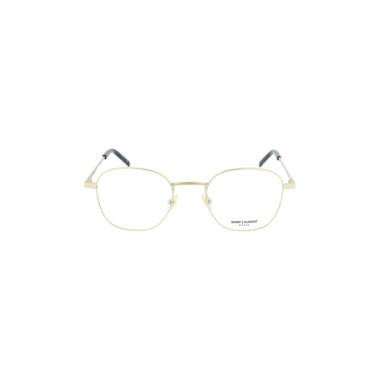 Saint Laurent Square-Frame Optical Frames 'Gold'