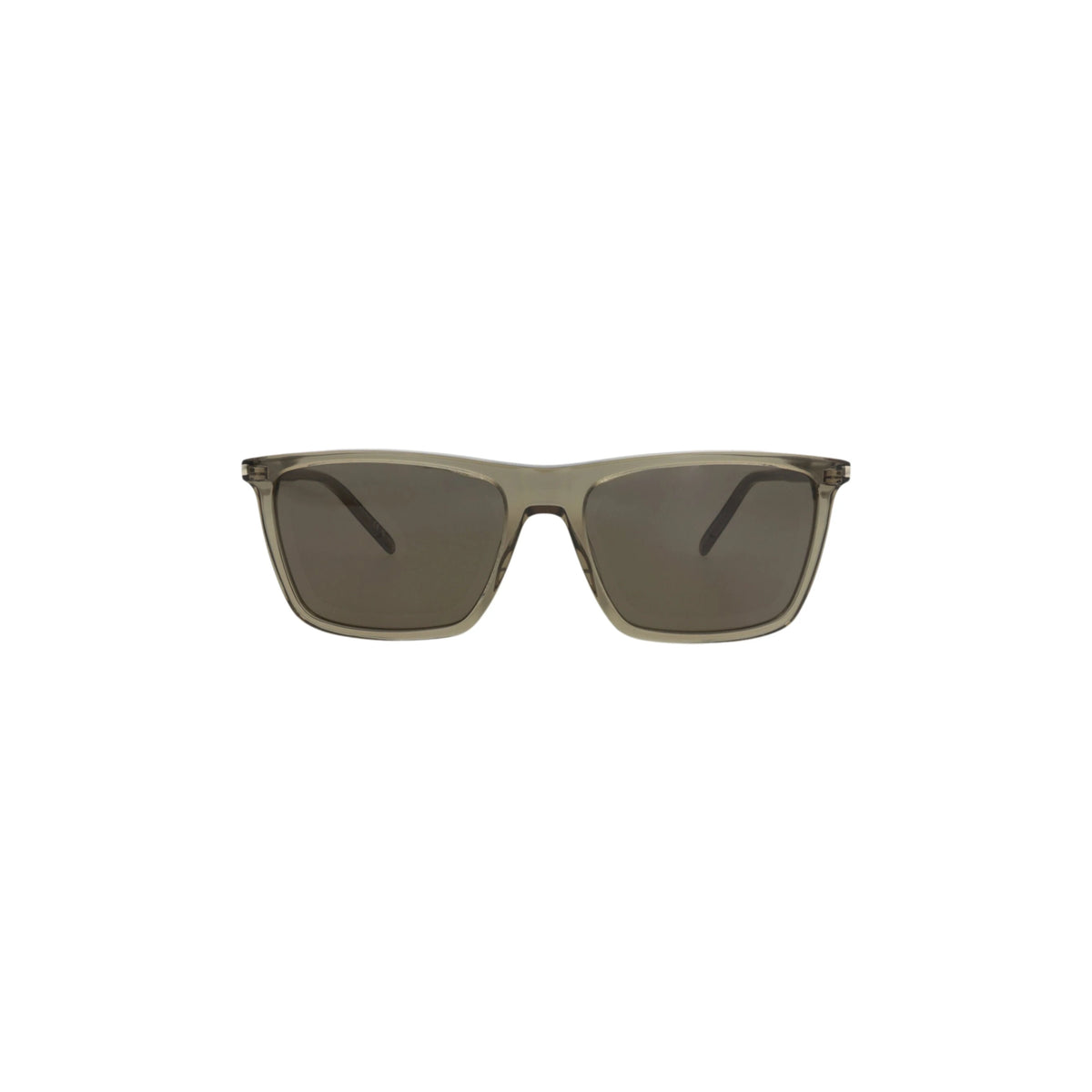 Saint Laurent Square-Frame Recycled Acetate Sunglasses 'Brown'