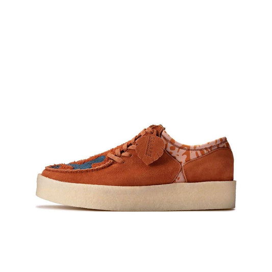 Size 8/8.5M Salehe Bembury x Clarks Mud Moss Lugger Cupsole 'Masala Orange'