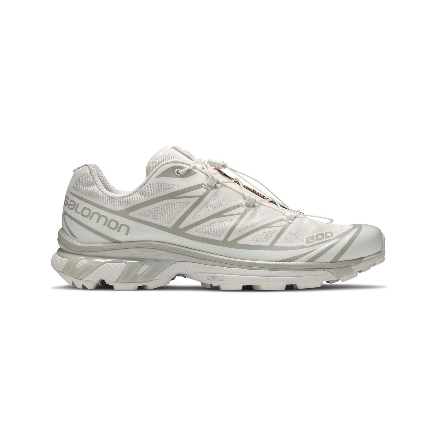 Size 12M Salomon XT-6 'White Lunar Rock'