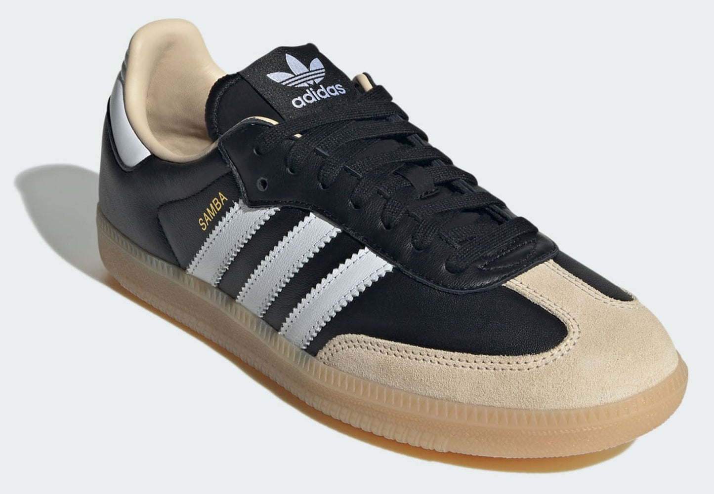 Size 8.5M Adidas Samba OG 'Core Black/Cloud White/Gum'