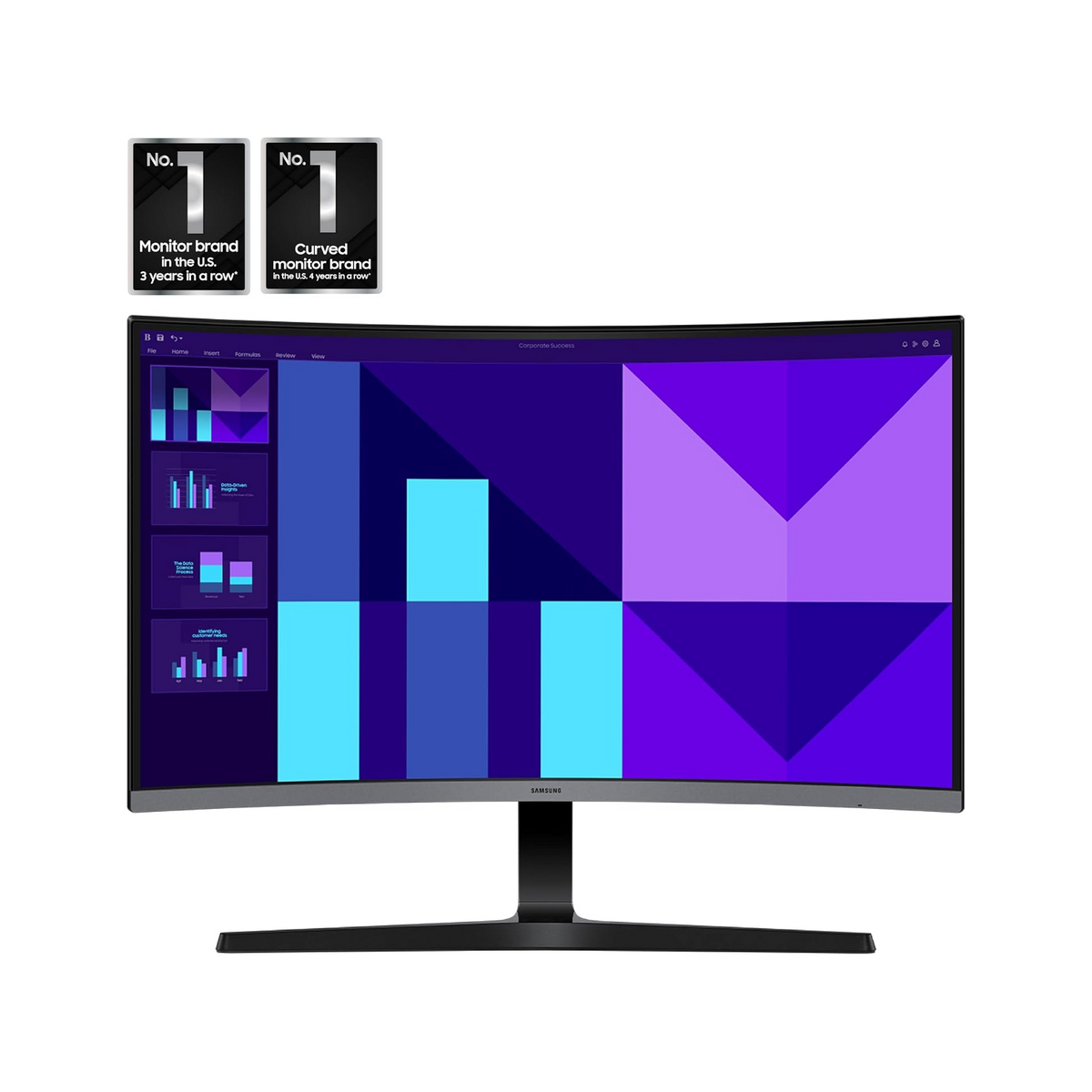 Samsung 32" Essential S3 S39GD Curved Full HD 100Hz Monitor