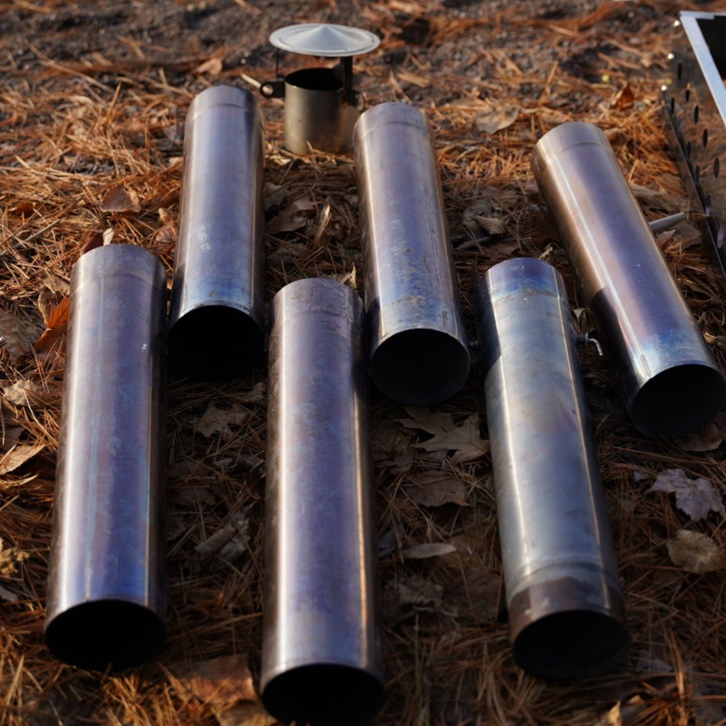 NSS Sauna Stove Chimney Pipe | 3.5" - Mann