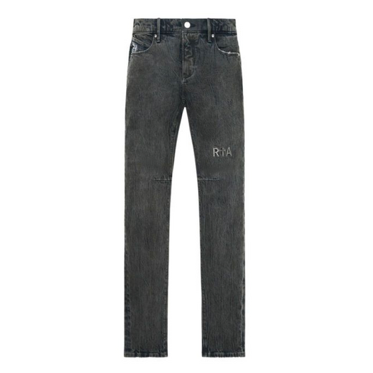 RtA Coated Effect Panel Jeans (Grey)